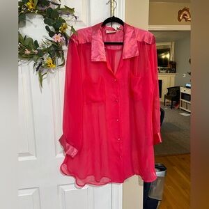 Vintage Victoria’s Secret sheer night shirt